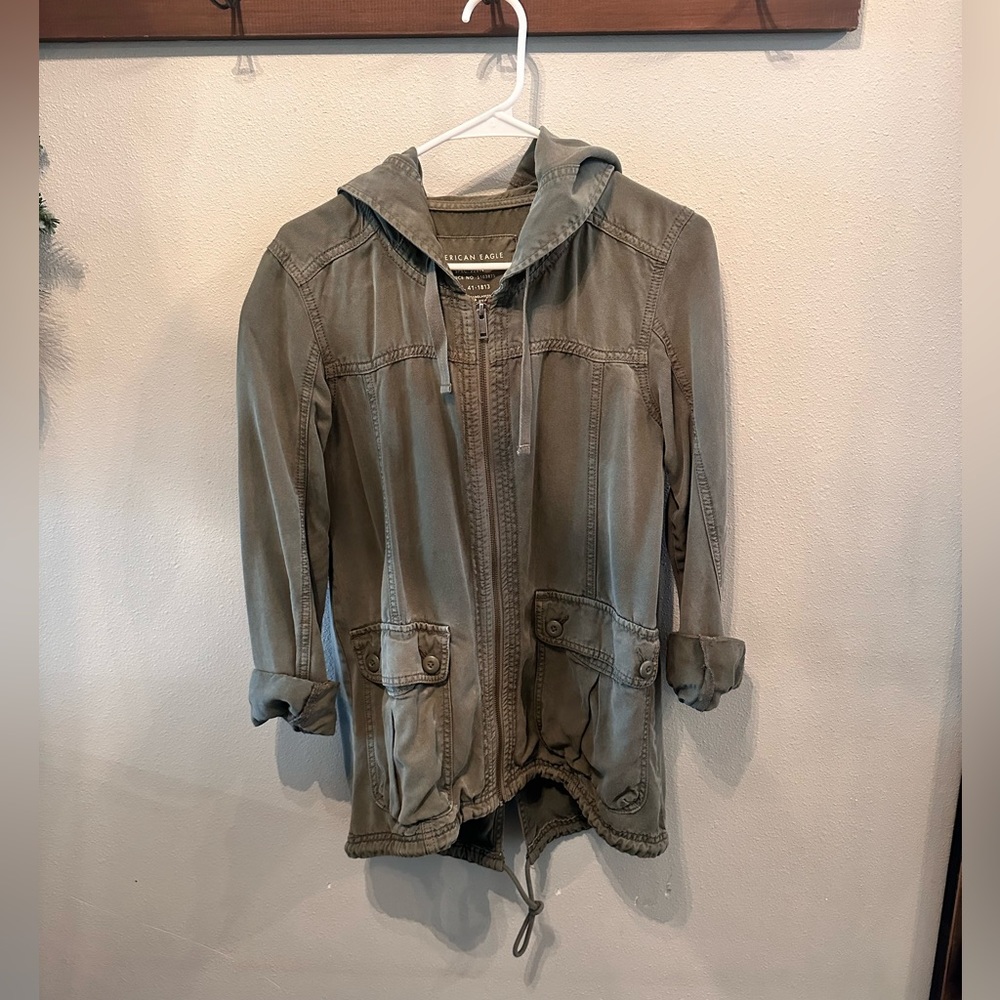 American Eagle outfitters hooded utility jacket